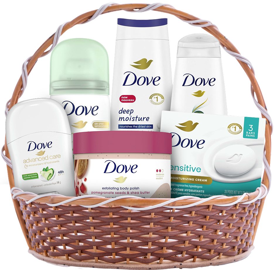 Free Dove sample products